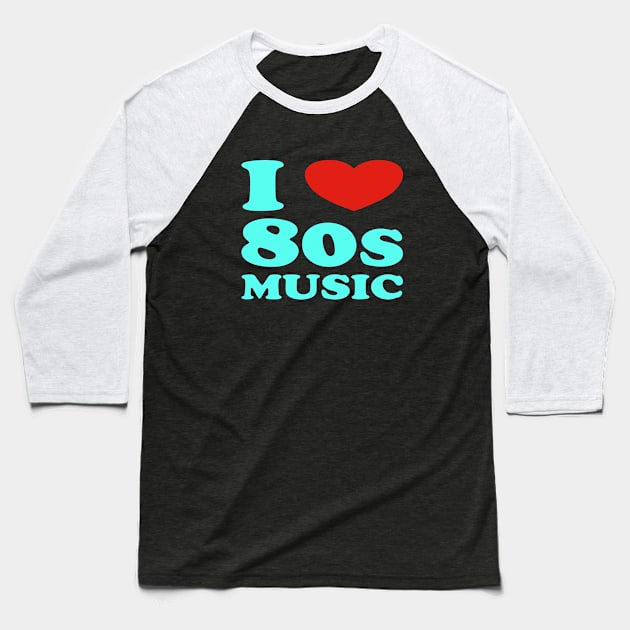 I love  80s Music Baseball T-Shirt by InspireMe